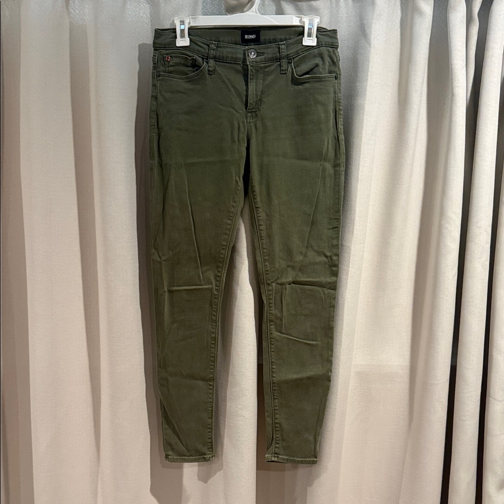 Hudson Olive Utility Denim Pants
